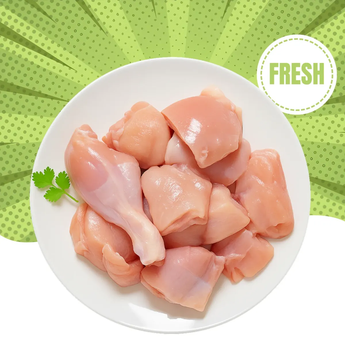 Fresh Chicken Biryani Cut - Premium Quality Meat Delivery in Dubai