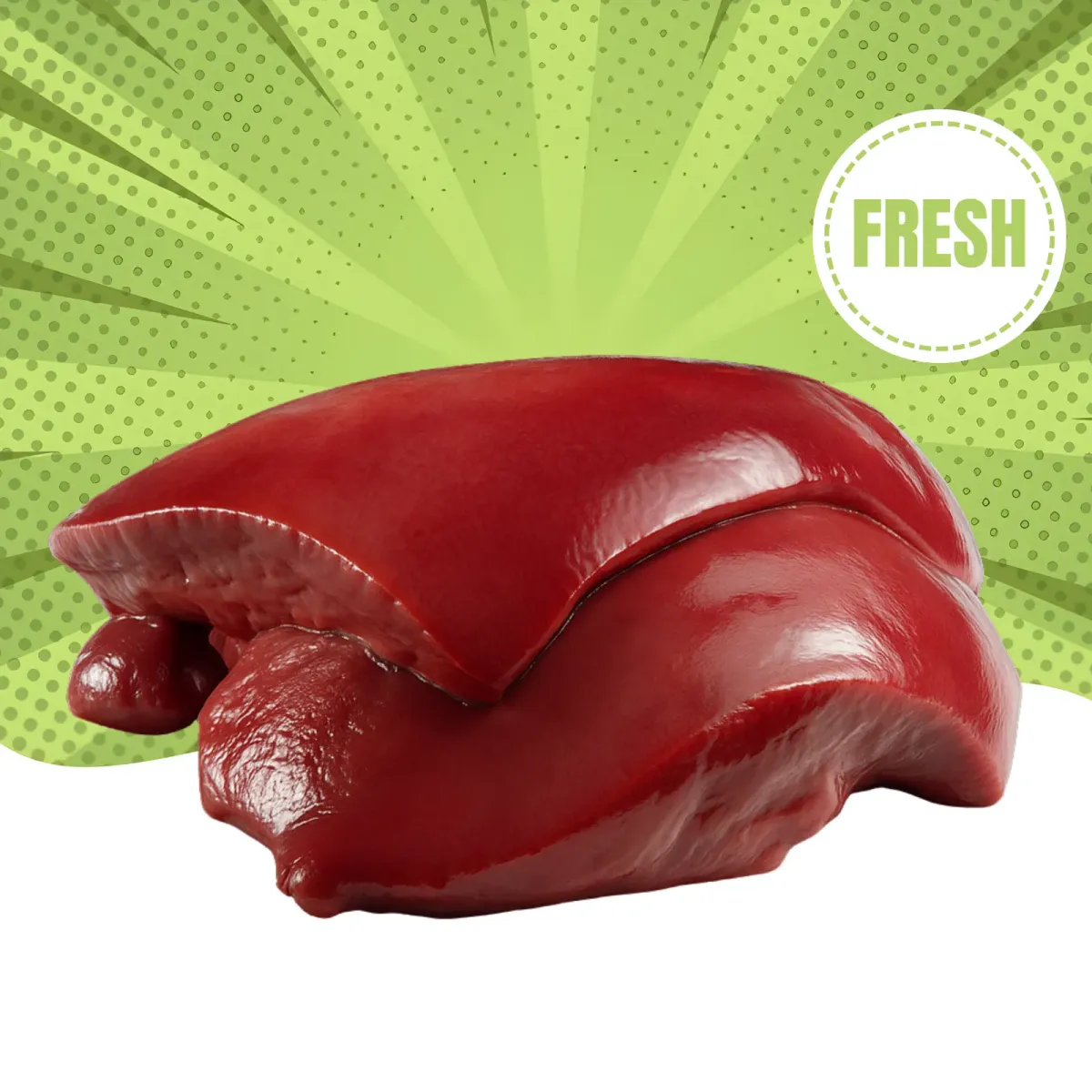 Fresh Beef Liver - Premium Quality Meat Delivery in Dubai