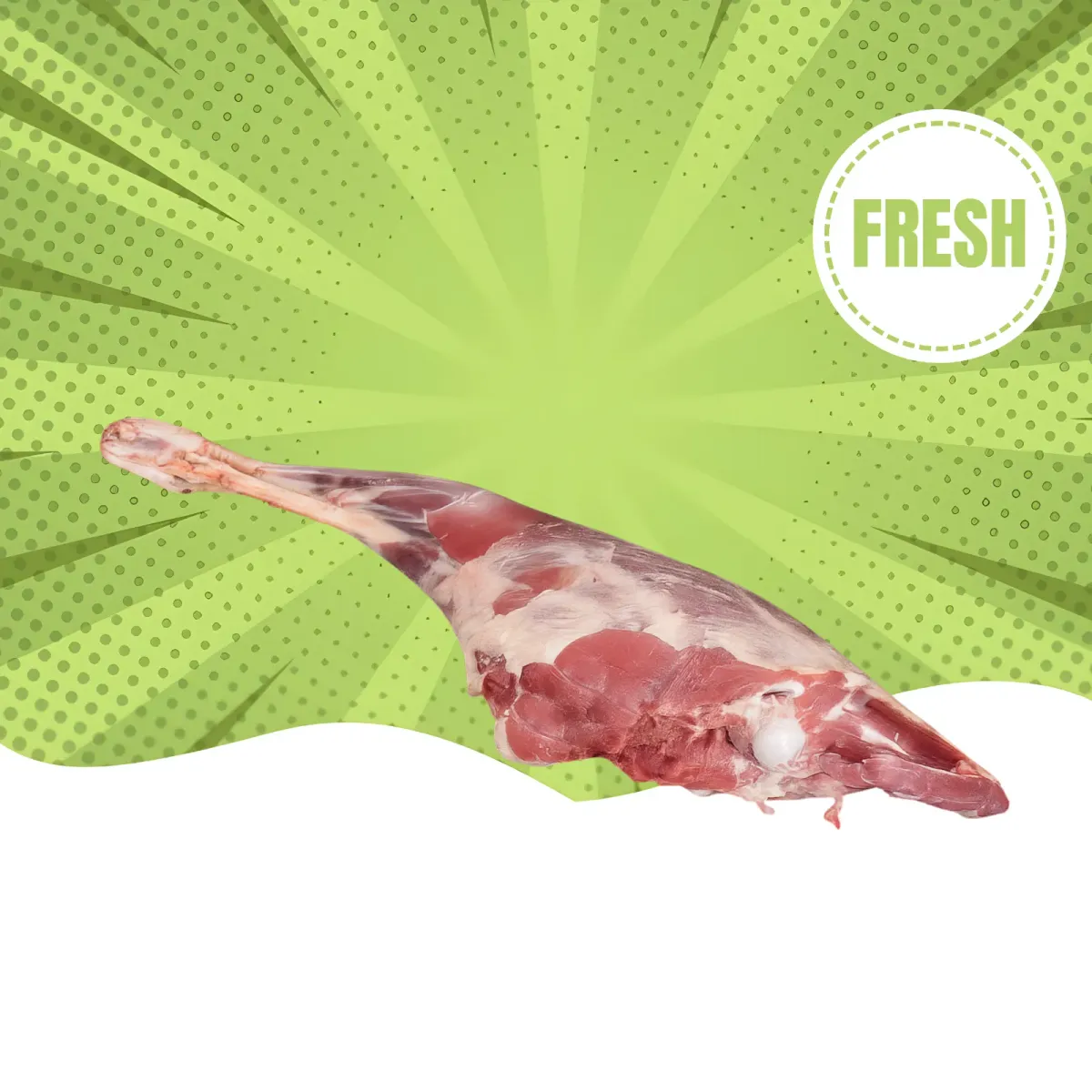 Fresh Mutton Leg (Raan) - Premium Quality Meat Delivery in Dubai