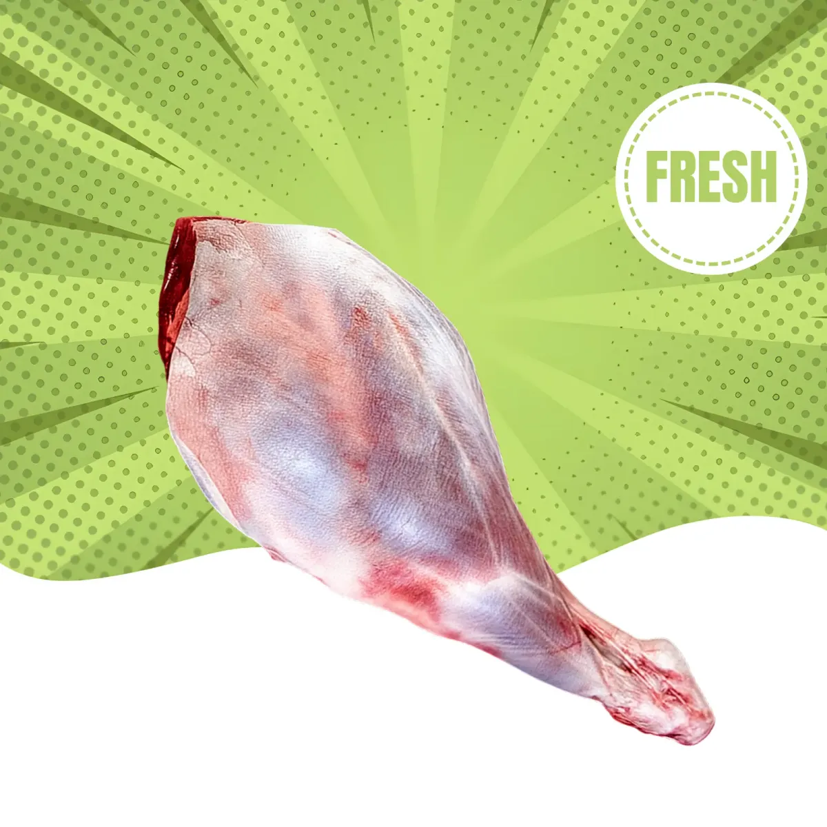 Fresh Lamb Leg (Raan) - Premium Quality Meat Delivery in Dubai