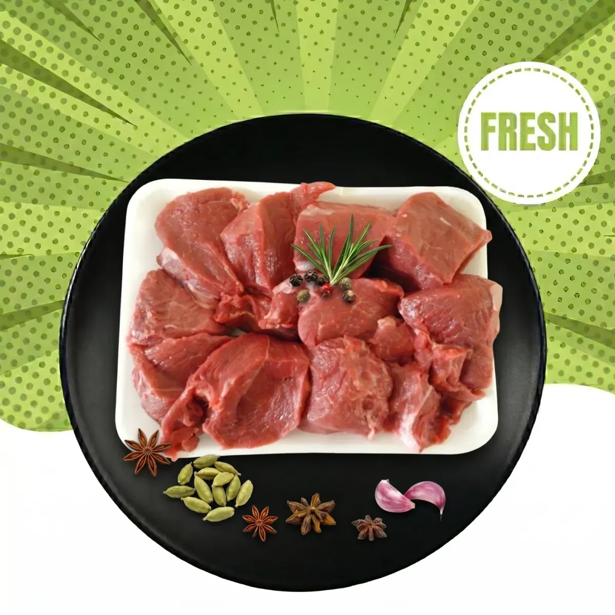 Fresh Mutton Nihari Boneless - Premium Quality Meat Delivery in Dubai