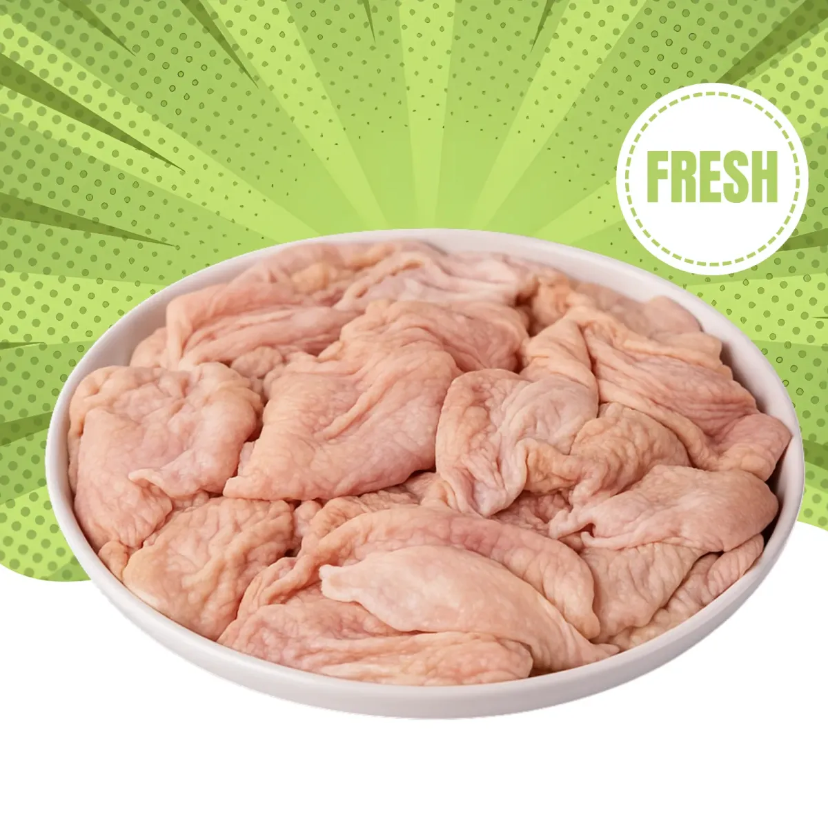 Fresh Chicken Skin - Premium Quality Meat Delivery in Dubai