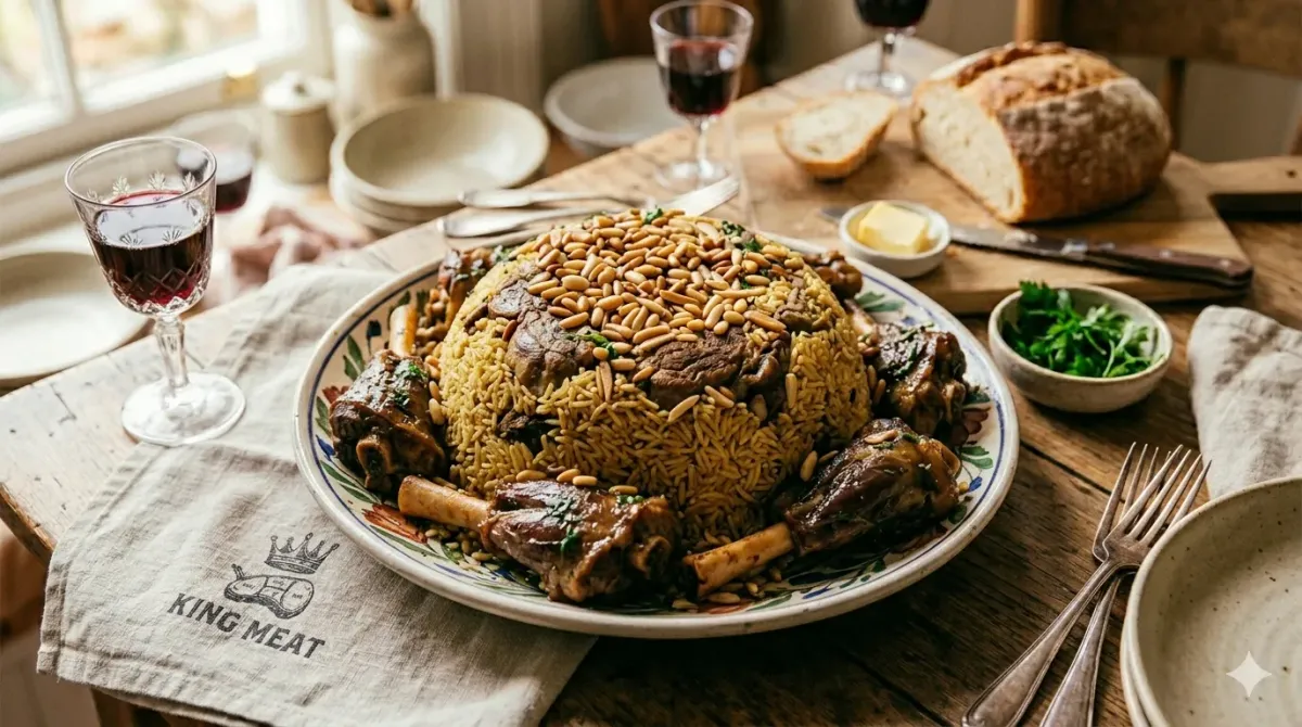 Lamb Ouzi – The Crown Jewel of Arabic Festive Cooking