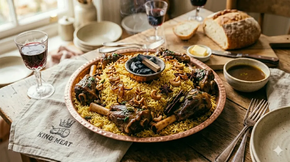 Lamb Mandi with Yellow Rice – The Ultimate Yemeni Feast