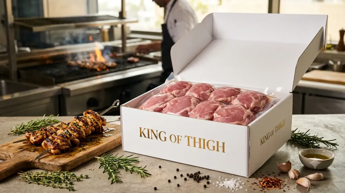 King of Thigh Dubai: 3kg boneless chicken thigh for juicy, flavourful meals
